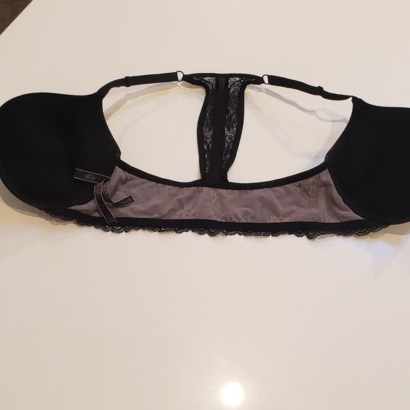 Victoria Secret Vintage Racerback Push up Bra with Studs and Chains 38D - Picture 7 of 11